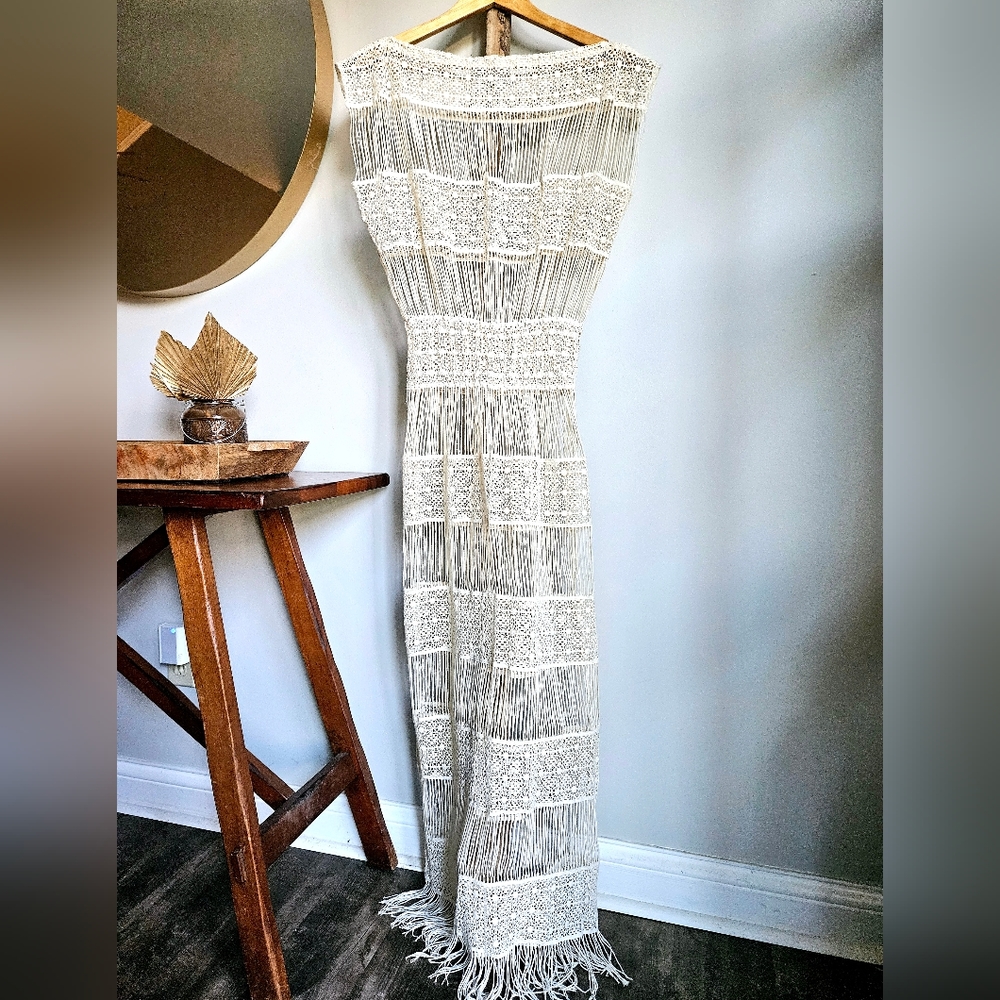 Anthropologie Crochet Maxi by Callahan